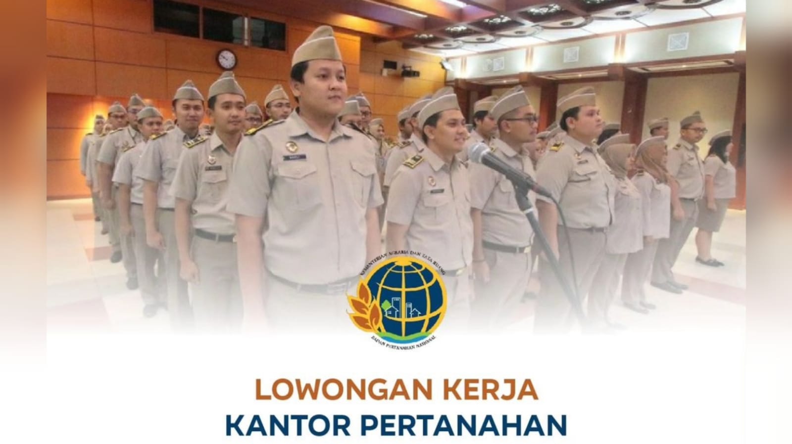 Lowongan Kerja: Kantor Pertanahan Kabupaten Kepulauan Tanimbar Membutuhkan 4 Tenaga Kerja Pendukung