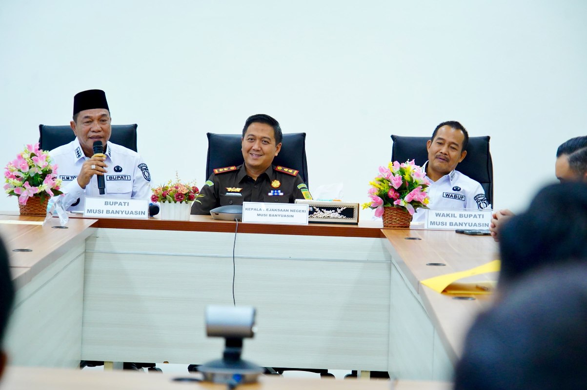 Bupati dan Wabup Muba Tancap Gas, Perkuat Sinergi dengan Kejari untuk Pemerintahan Bersih