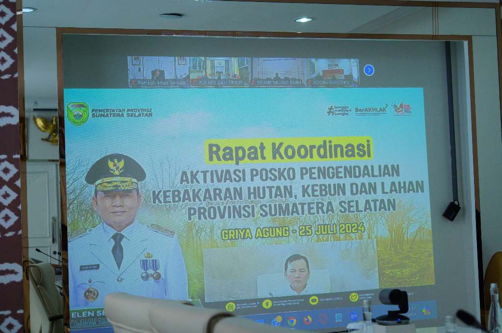 5 Kabupaten di Sumatera Selatan Masuk Zona Rawan Karhutlah, Ini Pesan Pj Gubernur