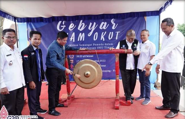 Enos Resmi Membuka Lomba Gebyar IKAM OKU Timur Tahun 2022 