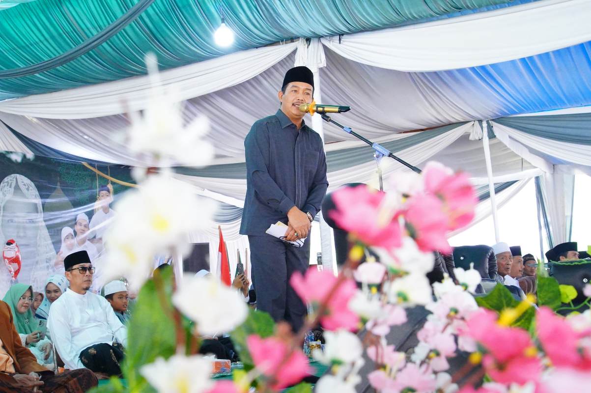 Wabup Muba Hadiri Haul dan Tasyakuran Keluarga Sugeng Budiarto di Tungkal Jaya