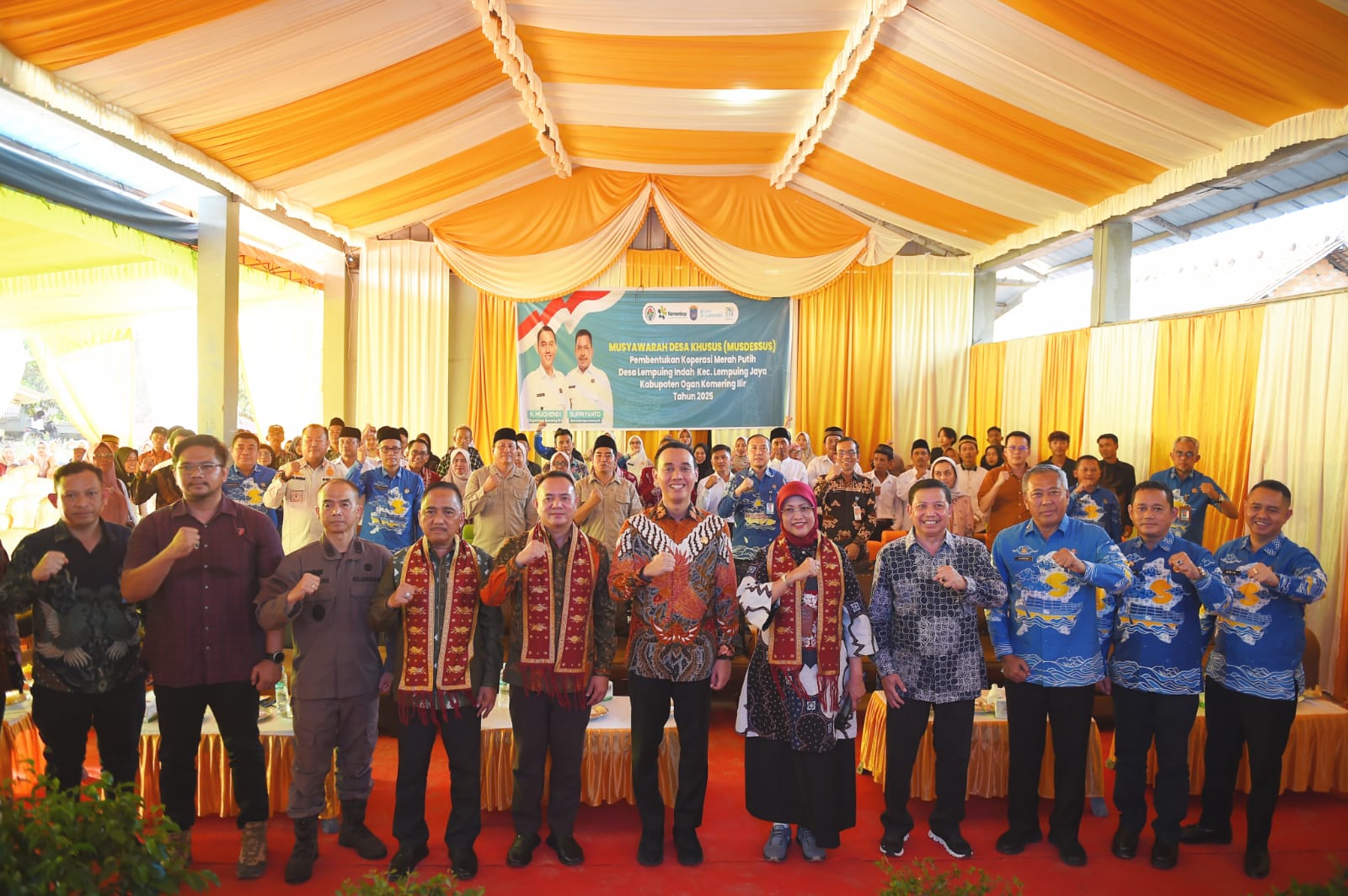 Pembentukan 327 Kopdes Merah Putih di OKI, Bupati Muchendi Minta Libatkan Pemuda