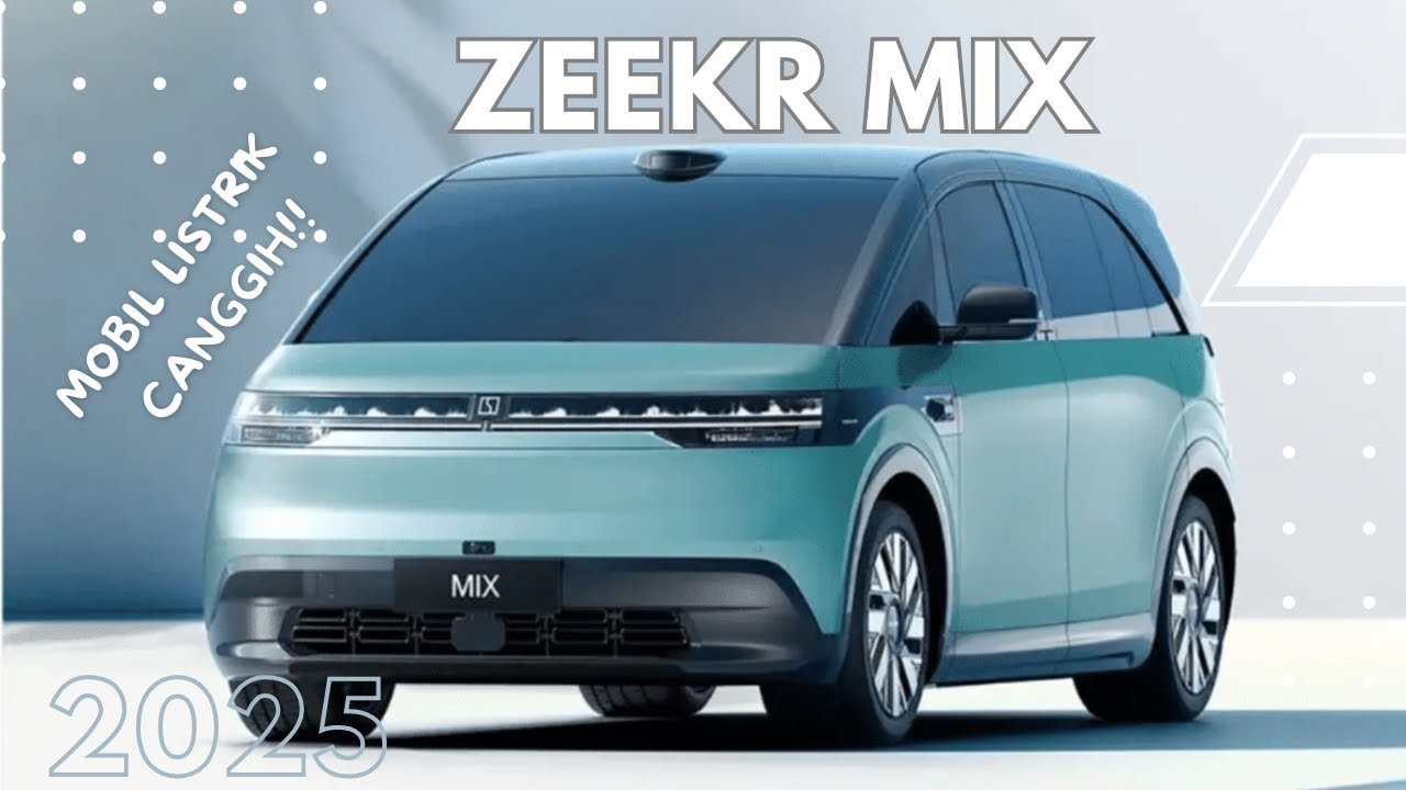 China Kembali Luncurkan Mobil Listrik Tercanggih, Zeekr Mix Pesaing Berat BYD M6