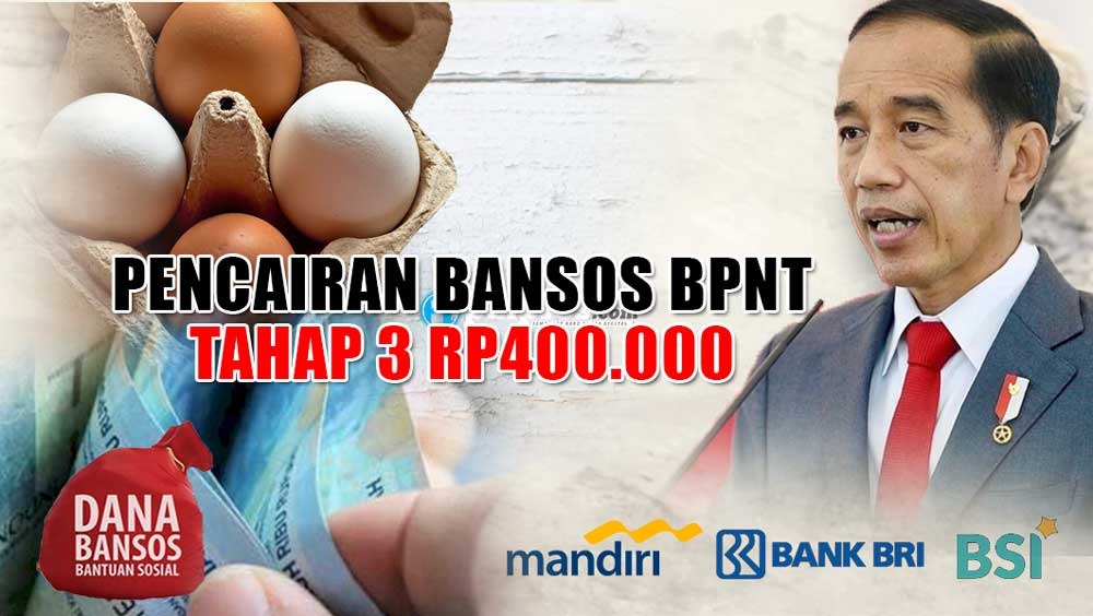 Pencairan Bansos BPNT Tahap 3 Rp400.000 di Bank Mandiri, BRI dan BSI Belum Terpantau, Ini Penjelasannya