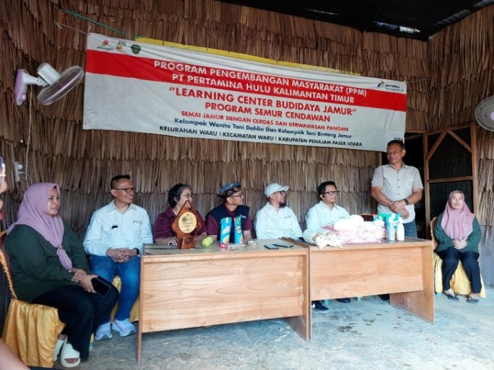 Pertamina Hulu Kalimantan Timur Sukses Jalankan Program CSR Semur Cendawan di Penajam Pasir Utara