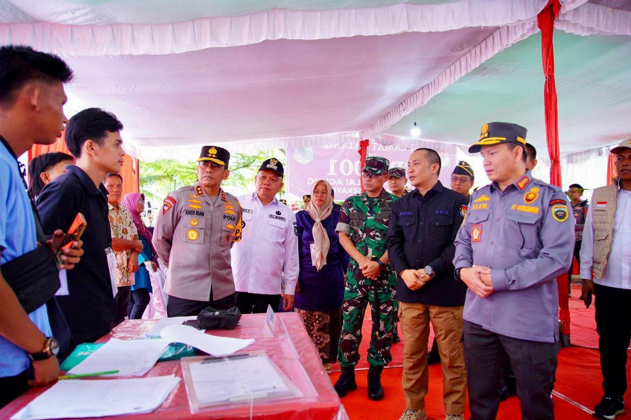 Pj Gubernur Senang Seluruh Pemungutan Suara Diseluruh Kab/Kota Berjalan Lancar