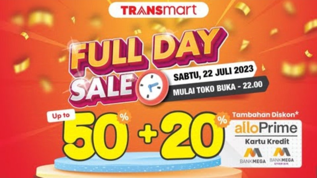 Transmart Diskon Besar-Besaran Minggu 20 Oktober 2024, Produk Unggulan Ini Ada Potongan Harga 50 Persen! 