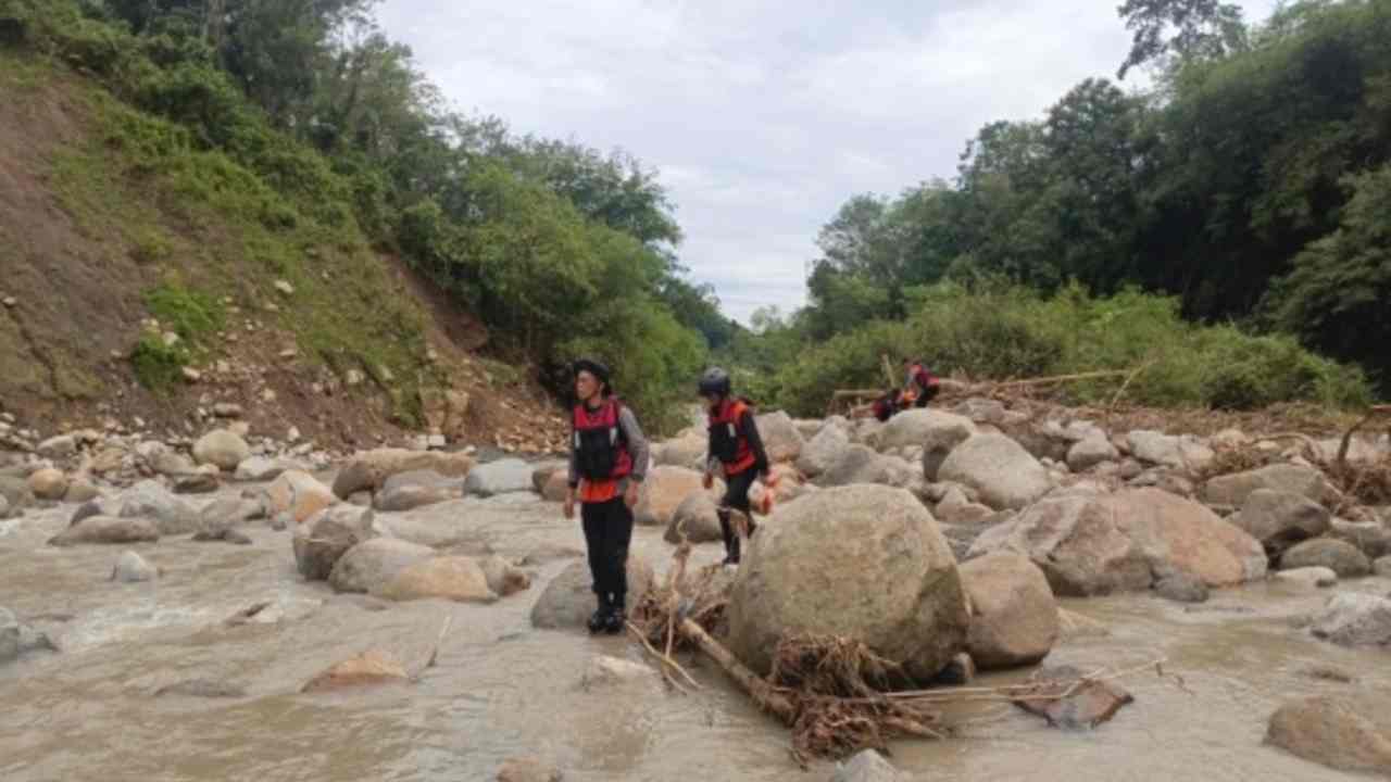 Pelajar Nahas Ini Tenggelam di Air Terjun Grand Canyon Lahat, Tim Recue Lakukan Pencarian