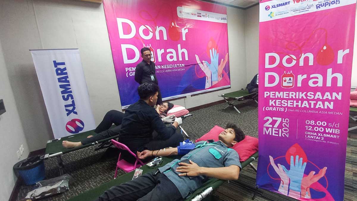 Aksi Kemanusiaan XLSMART dan BI: 70 Kantong Darah untuk Anak Penderita Kanker