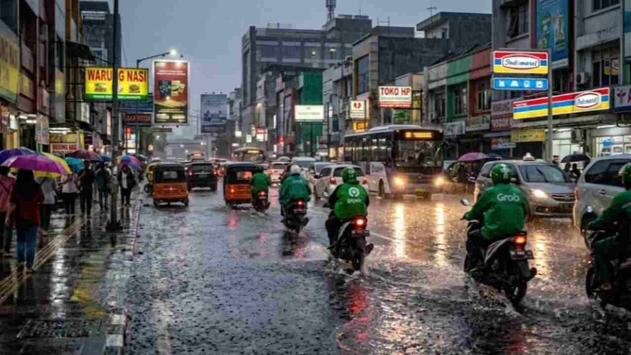 Warga Sumsel Wajib Tahu! Ini Daftar Daerah yang Berpotensi Diguyur Hujan Hari Ini