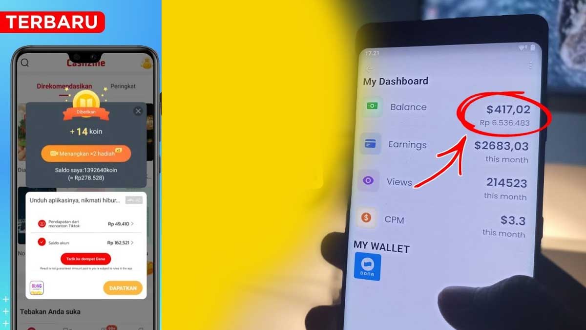 Nonton Drakor? Seru, Tapi Baca Novel Dapet Saldo DANA Rp100 Ribu per Hari? Wah Ini Baru Cuan Sejati, Yuk Gengs