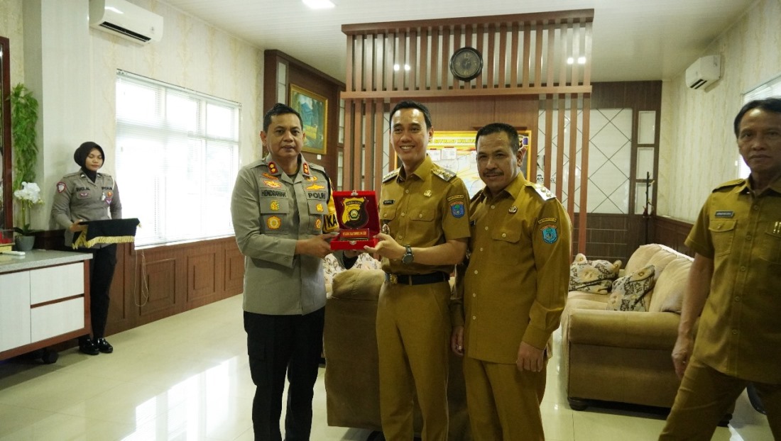 Muchendi - Supriyanto Sowan ke Forkopimda, Perkuat Sinergi Membangun OKI