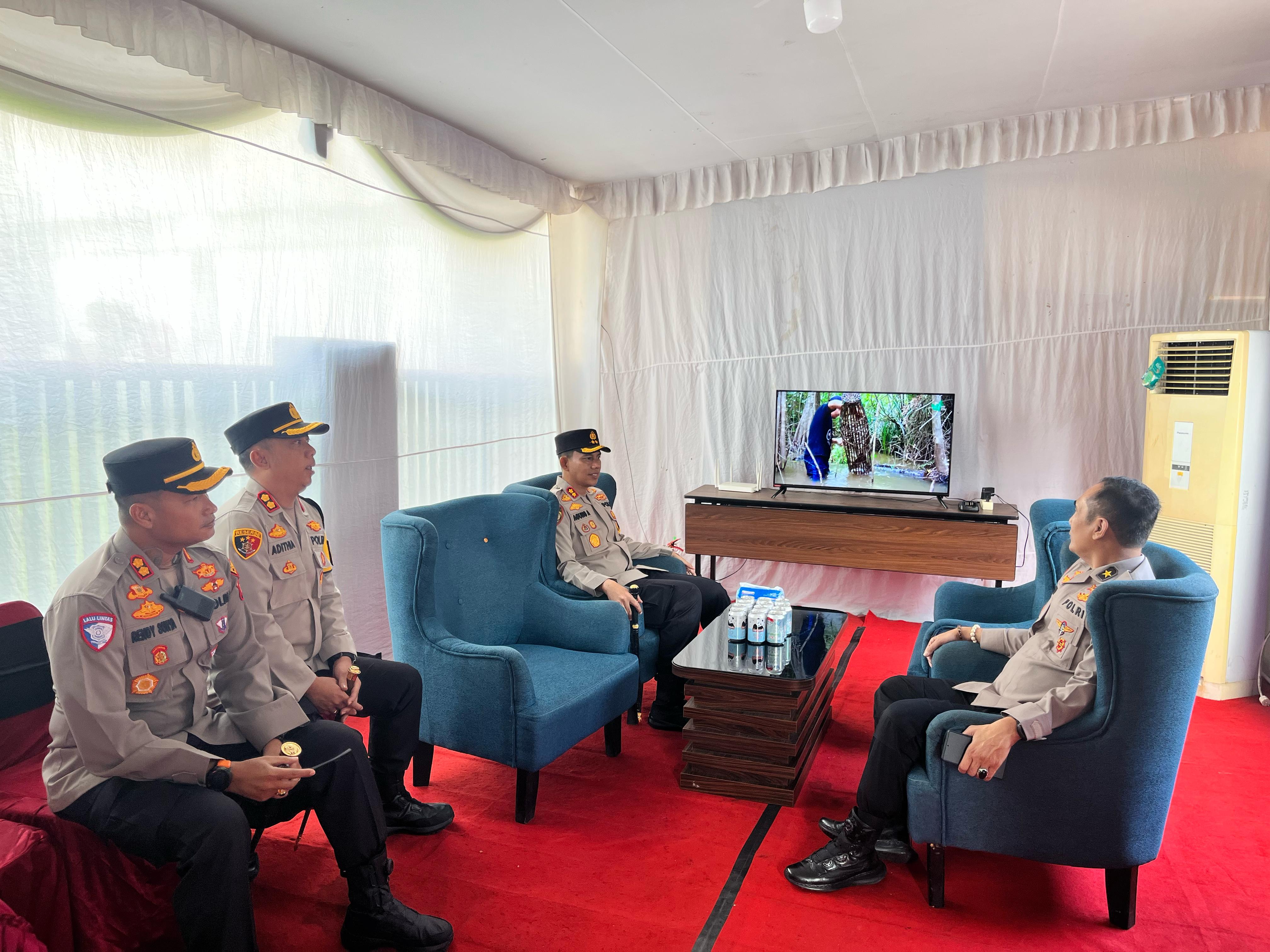 Kapolres Musi Rawas Hadiri Kegiatan Wasops Ketupat 2025 Satwil Polda Sumsel