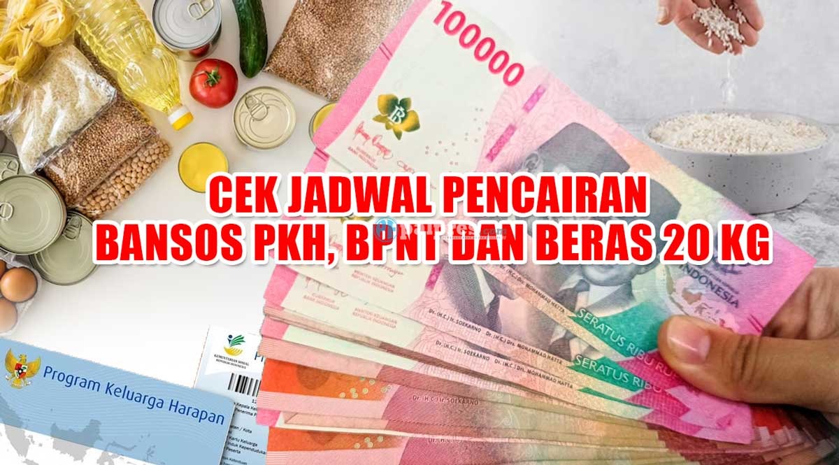 Bansos September 2023: Cek Jadwal Pencairan Bansos PKH, BPNT, dan Beras 20 Kg