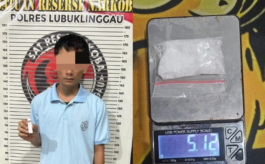 Polisi Tangkap Pemuda Pengedar Narkoba di Lubuk Linggau