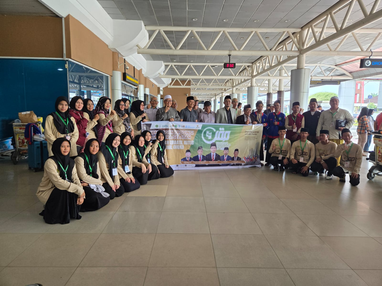 Kontingen Sumsel Bertolak Menuju Sulawesi Selatan, Siap Unjuk Gigi di MQK Internasional 