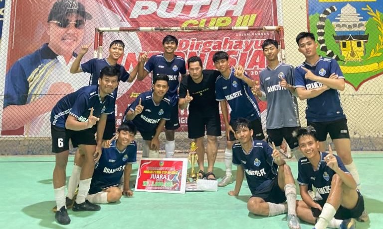 Brancos FC Juara Turnamen Futsal Pasar Cup II