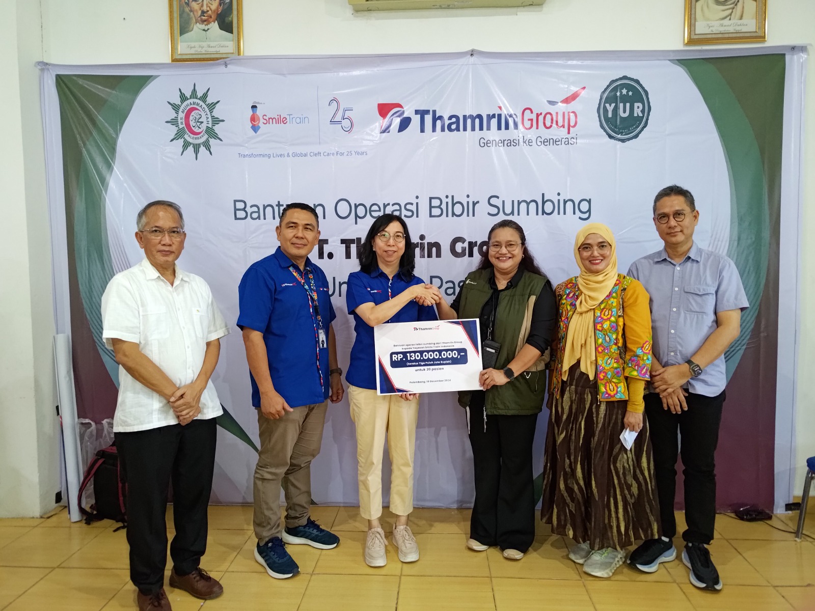 Thamrin Group Salurkan CSR, Operasi Bibir Sumbing Gratis untuk Masyarakat yang Membutuhkan