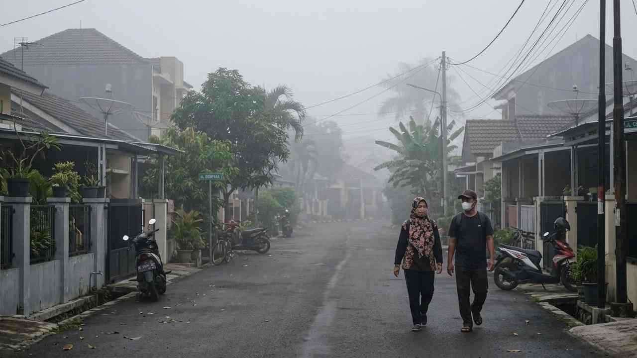 Palembang Masih Diselimuti Udara Kabur Hari Ini, 5 Wilayah Sumsel Diprediksi Cerah