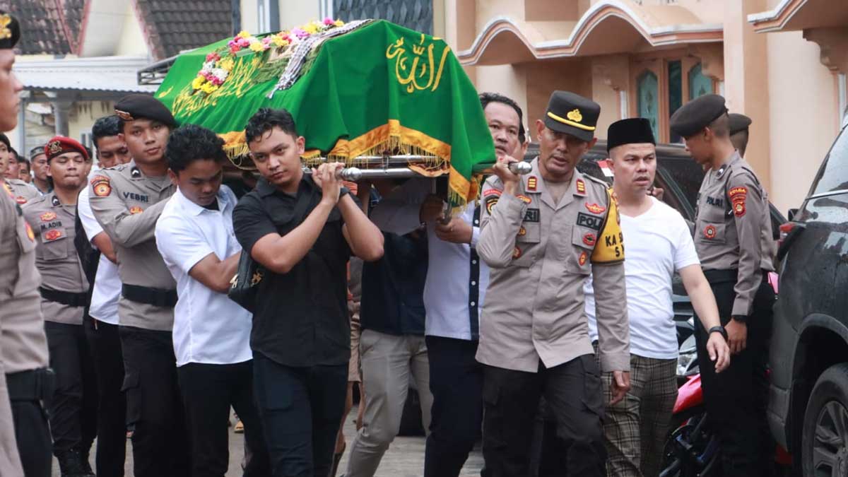 Anggota Polres Lahat Gugur, Kekasihnya Bagikan Pesan yang Mengharukan