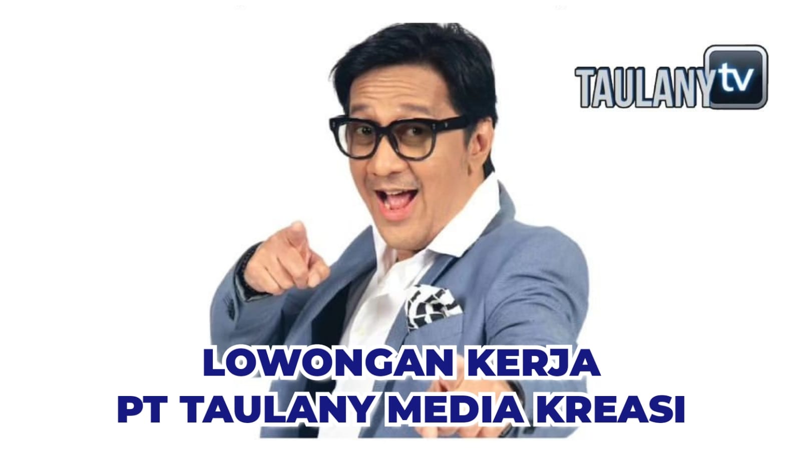 Andre Taulany Buka Lowongan Kerja Magang Sebagai Audio Man di Taulany TV Ini Persyaratannya