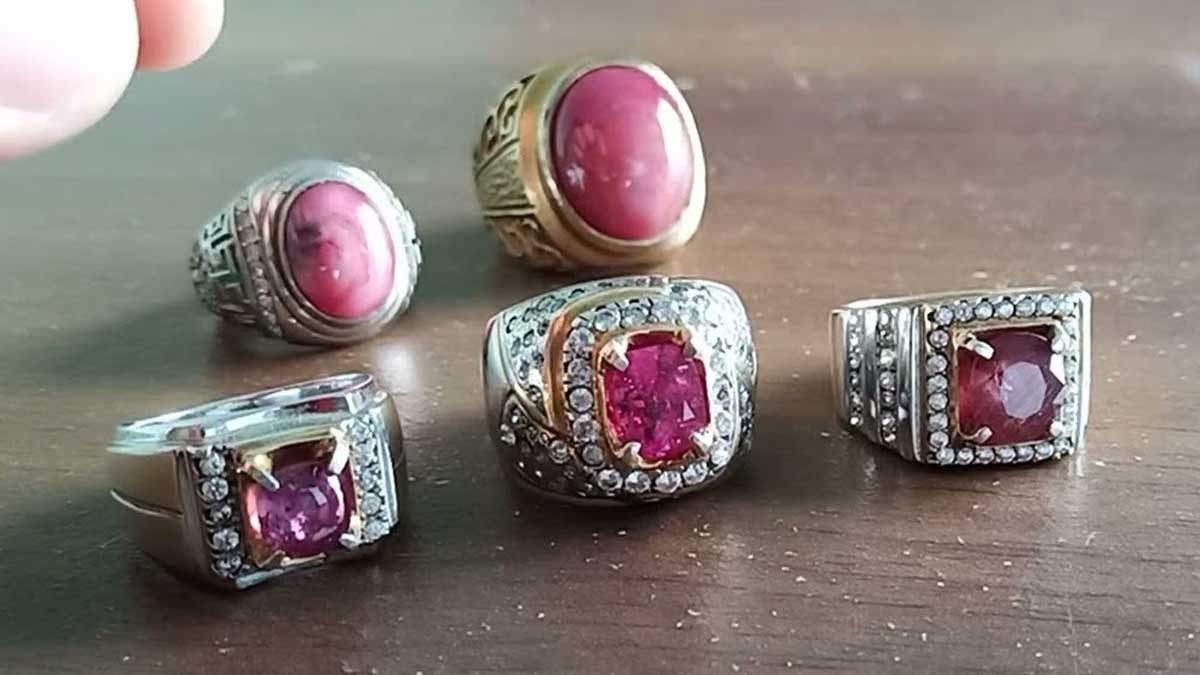 Batu Akik Rubi Paling Banyak Dicari, Ini Makna dan Khasiat di Baliknya