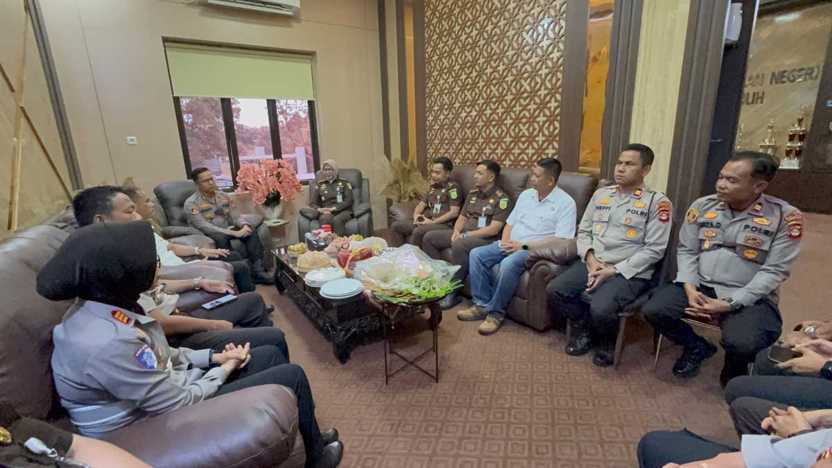 Wujudkan Penegakan Hukum Berkeadilan, Sinergitas Solid Terjalin Antara Polres dan Kejari Prabumulih