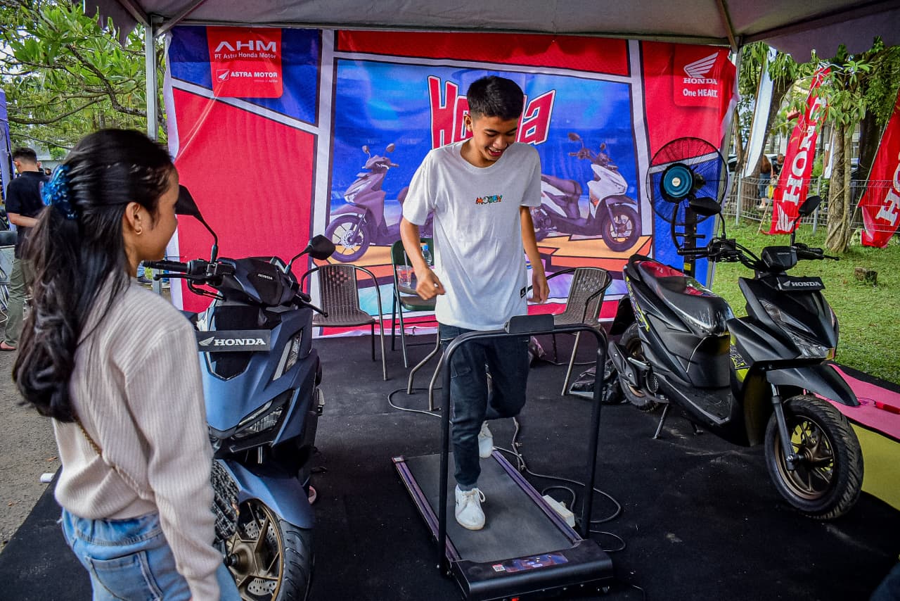 Meriahkan Honda DBL, Astra Motor Sumsel Suguhkan Booth Interaktif untuk Anak Muda
