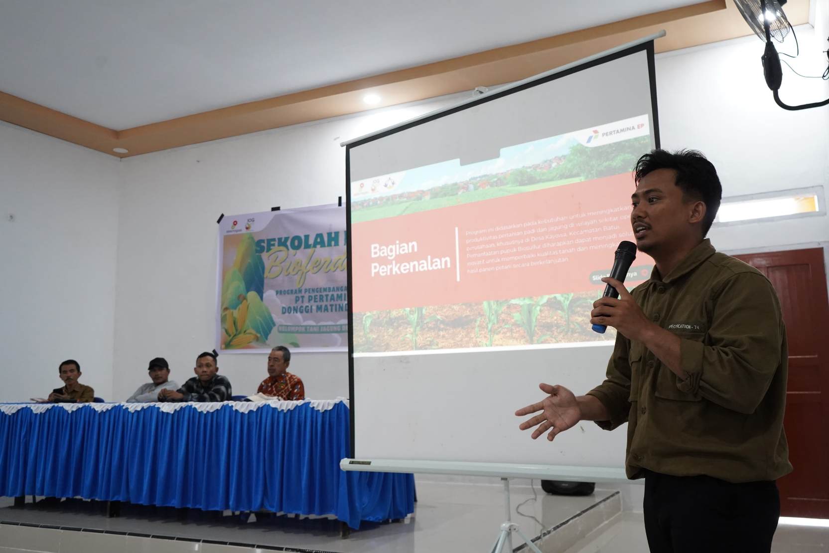 Pertamina EP Donggi Matindok Field Inisiasi Sekolah Lapang Pertanian Tudang Sipulung