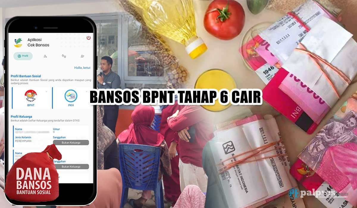 Cek Status Penerima! Bansos BPNT Tahap 6 Cair, Masyarakat Miskin Siap-siap Dapat Uang Bantuan Rp400.000