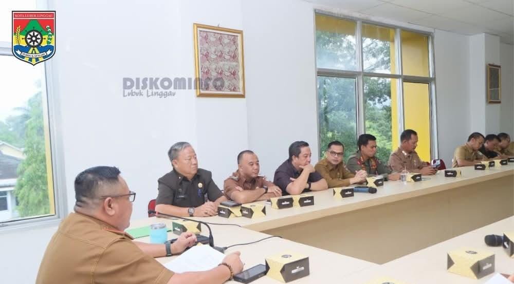 Sekda Kota Lubuk Linggau H Trisko Defriyansa Pimpin Rapat Pemantapan Bapor Korpri