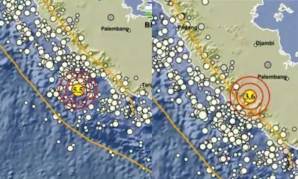 Gempa Guncang Bengkulu dan Lahat, Cek Kekuatan, Episentrum dan Kedalamannya