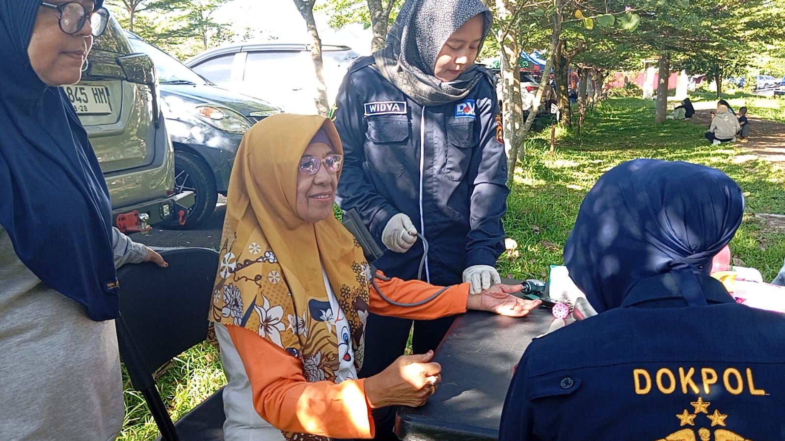 Polres Lubuklinggau Gelar Bakti Pemeriksaan Kesehatan Gratis Bagi Masyarakat
