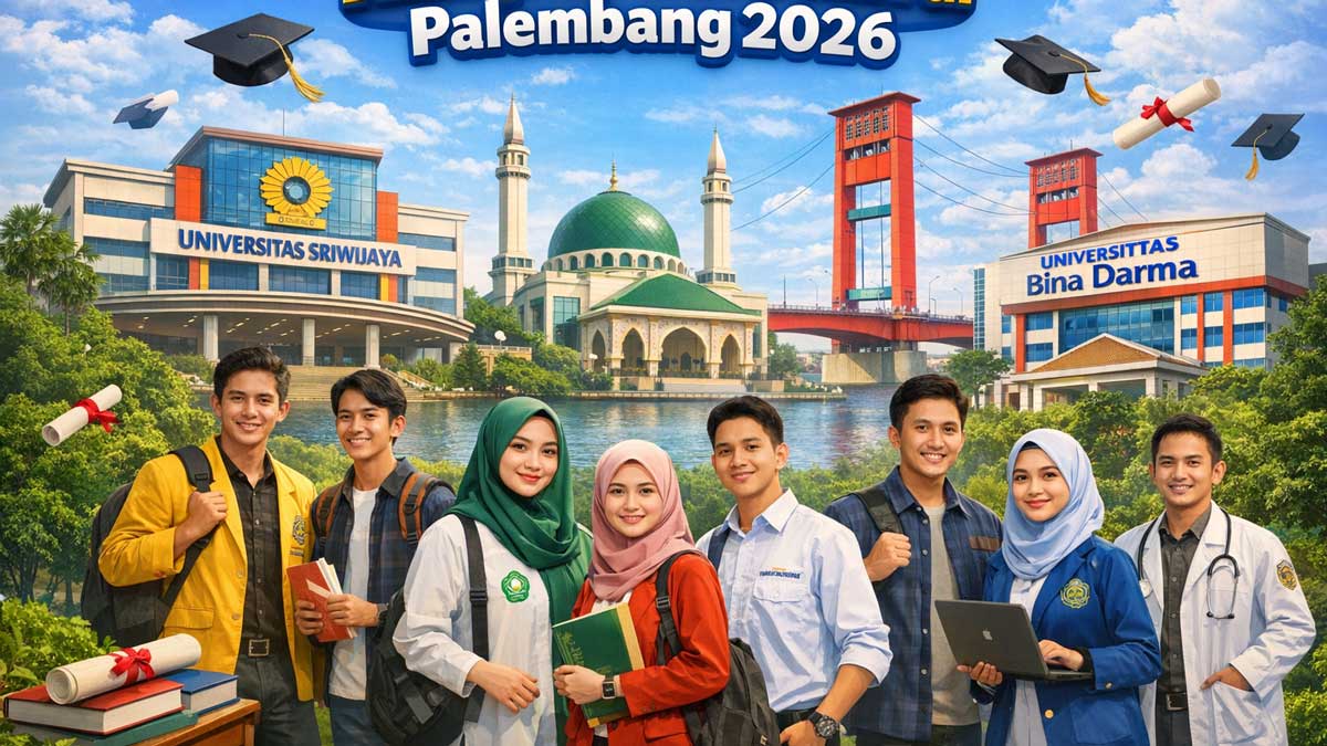 Siap Kuliah 2026? Ini 4 Kampus Terbaik di Palembang yang Punya Prospek Kerja Cerah