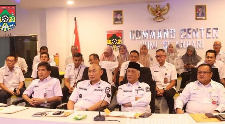 Pejabat Pemkot Lubuk Linggau Hadiri Peluncuran Indikator Monitoring Center For Prevention