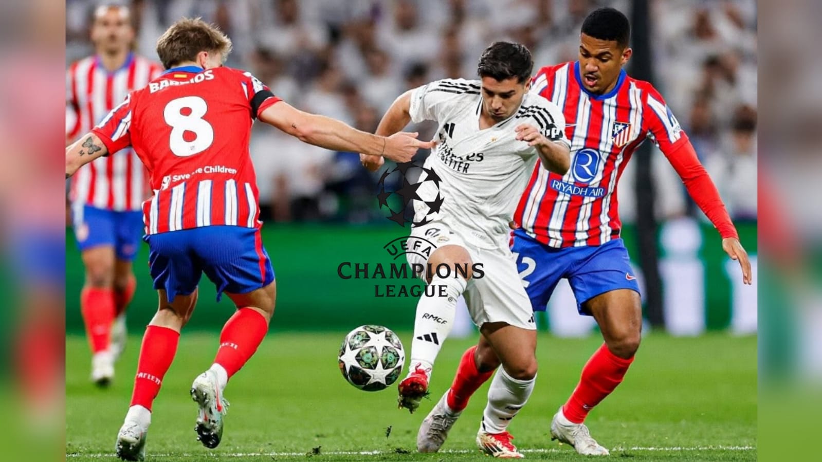Liga Champions Real Madrid 2-1 Atletico Madrid: Rating Pemain dan Statistik Laga di Leg Pertama