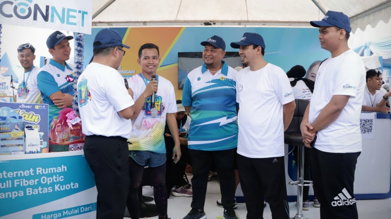 Melalui PLN Mobile Color Run 2025, Dirut PLN Icon Plus Tegaskan Komitmen dengan Menyapa Pelanggan di Palembang