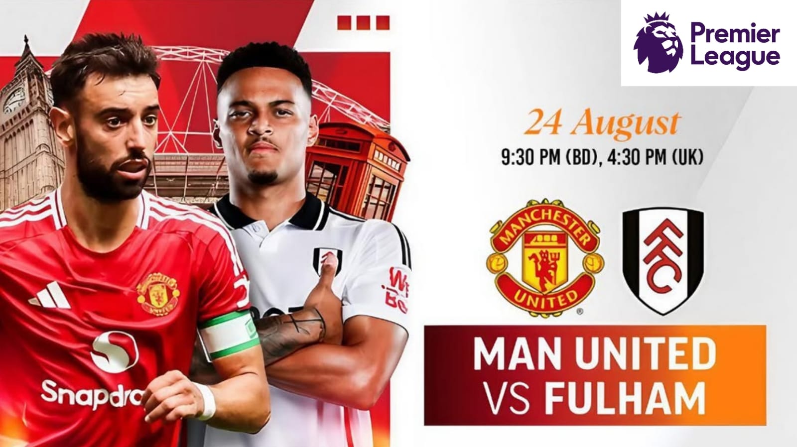 Fulham vs Manchester United: Preview, Prediksi, dan Susunan Pemain