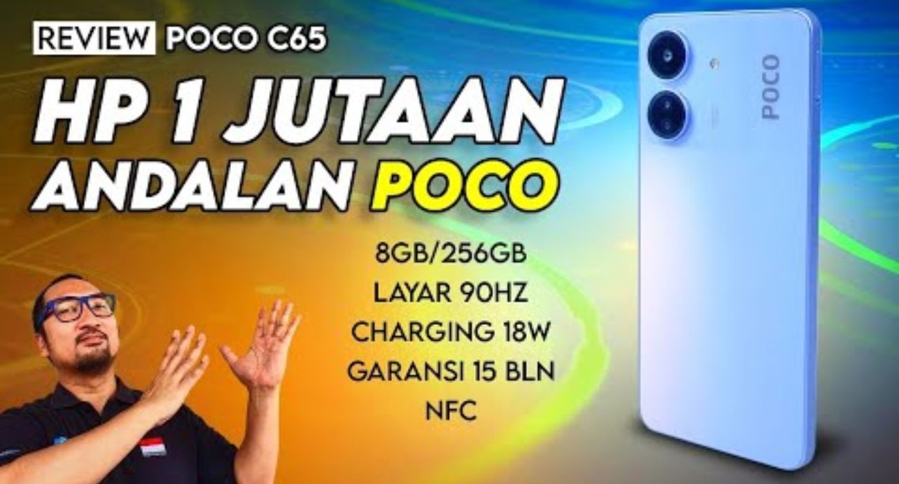 POCO C65: Smartphone Terbaru Cuma 1 Jutaan, Performa Apik dan Baterai 5000mAh, Cocok Untuk Kawula Muda!