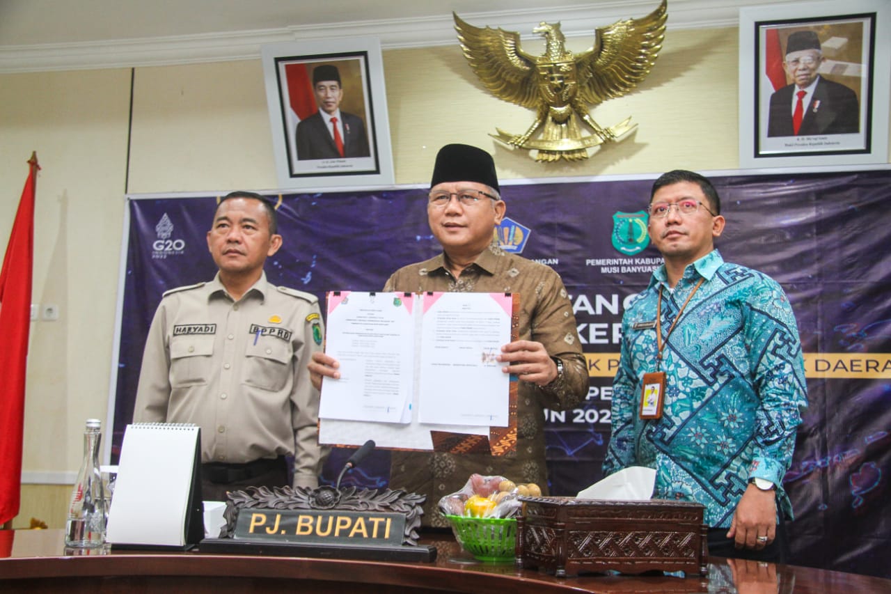 Gandeng DJP dan DJPK, Pemkab Muba Optimalisasi Pajak Pusat dan Daerah