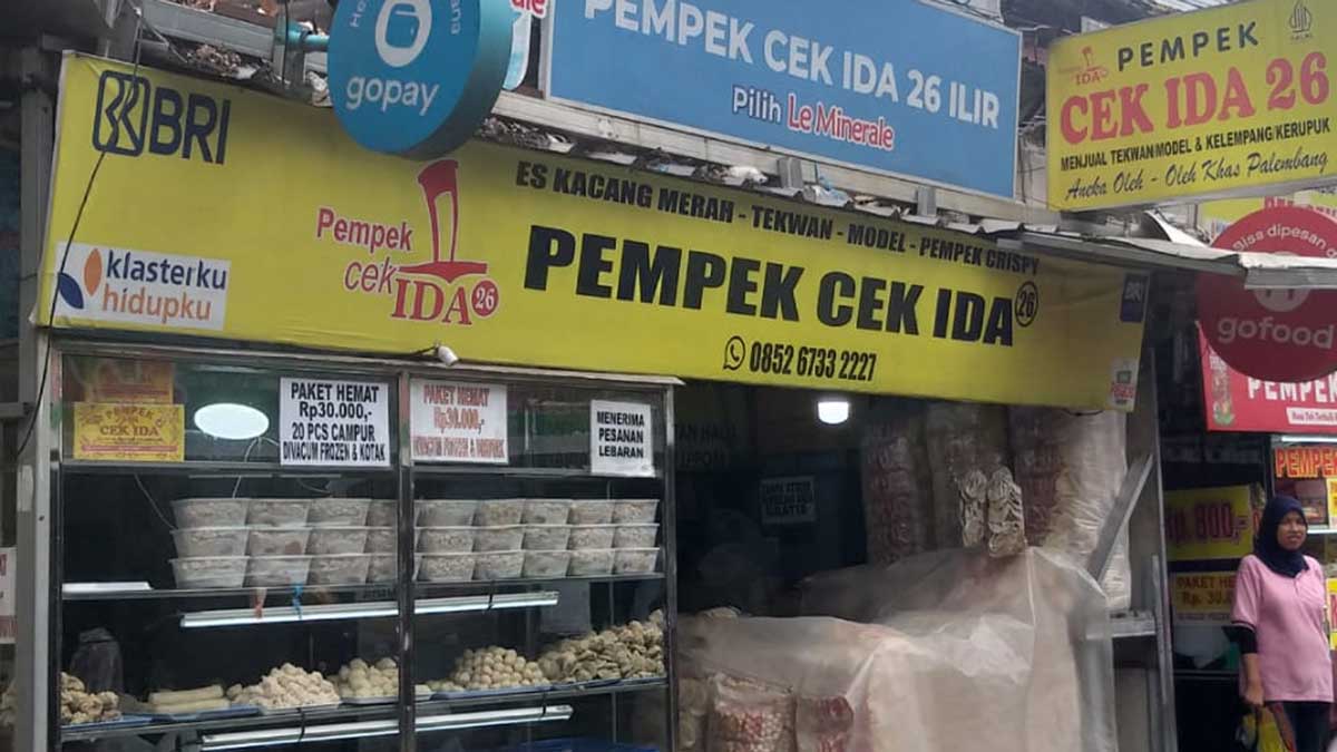 Pempek Cek IDA 26, Sudah 10 Tahun Bermitra Dengan Bank BRI, Utamakan Perkembangan UMKM dalam Bidang Permodalan