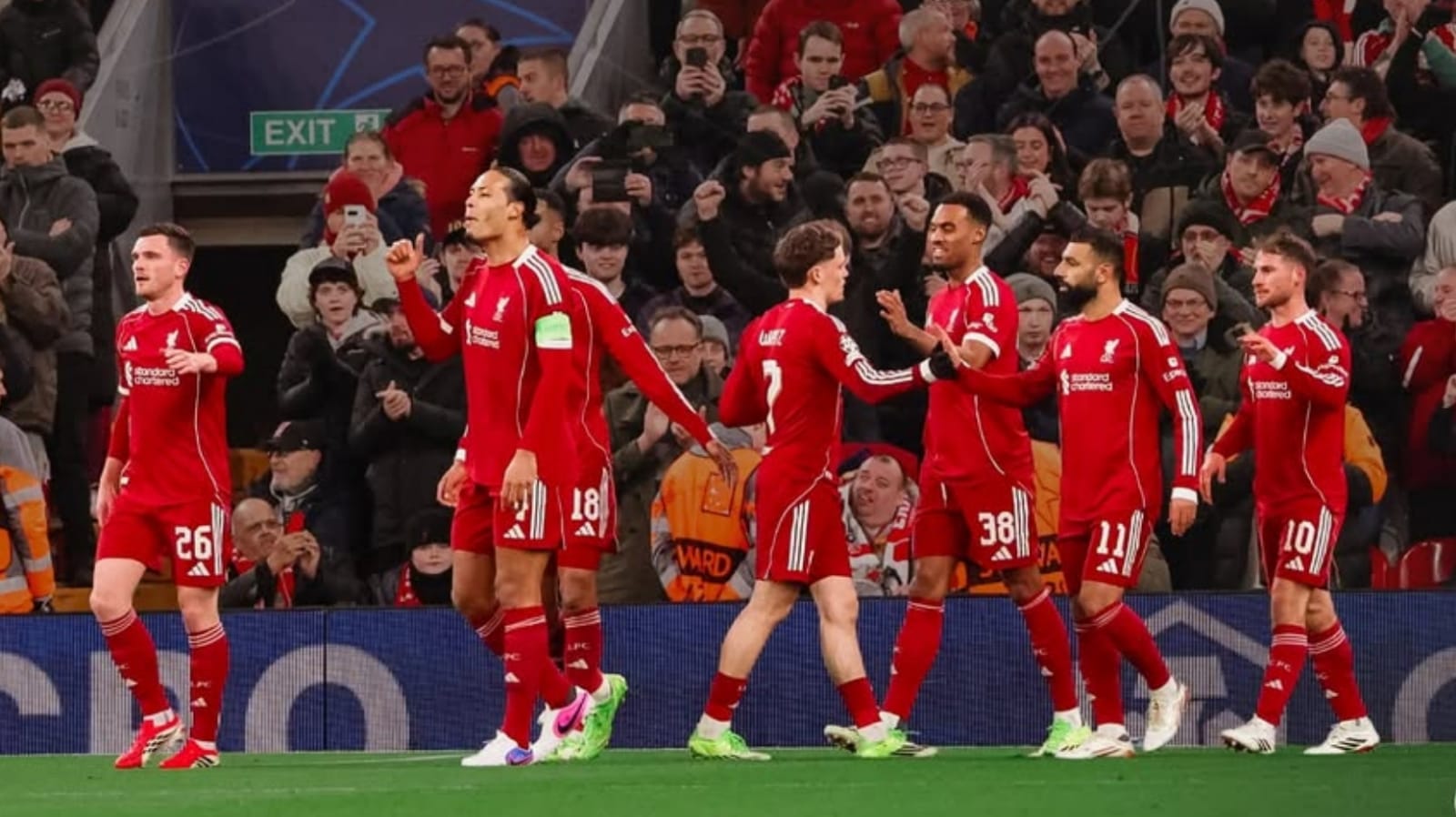 Qarabak Dibantai Setengah Lusin Gol Liverpool Meluncur ke Babak 16 Besar Liga Champions