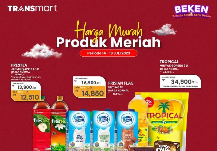 Katalog Promo BEKEN Transmart hingga 19 Juli 2023, Kapal Api 20 Sachet hanya Rp8.010 Aja