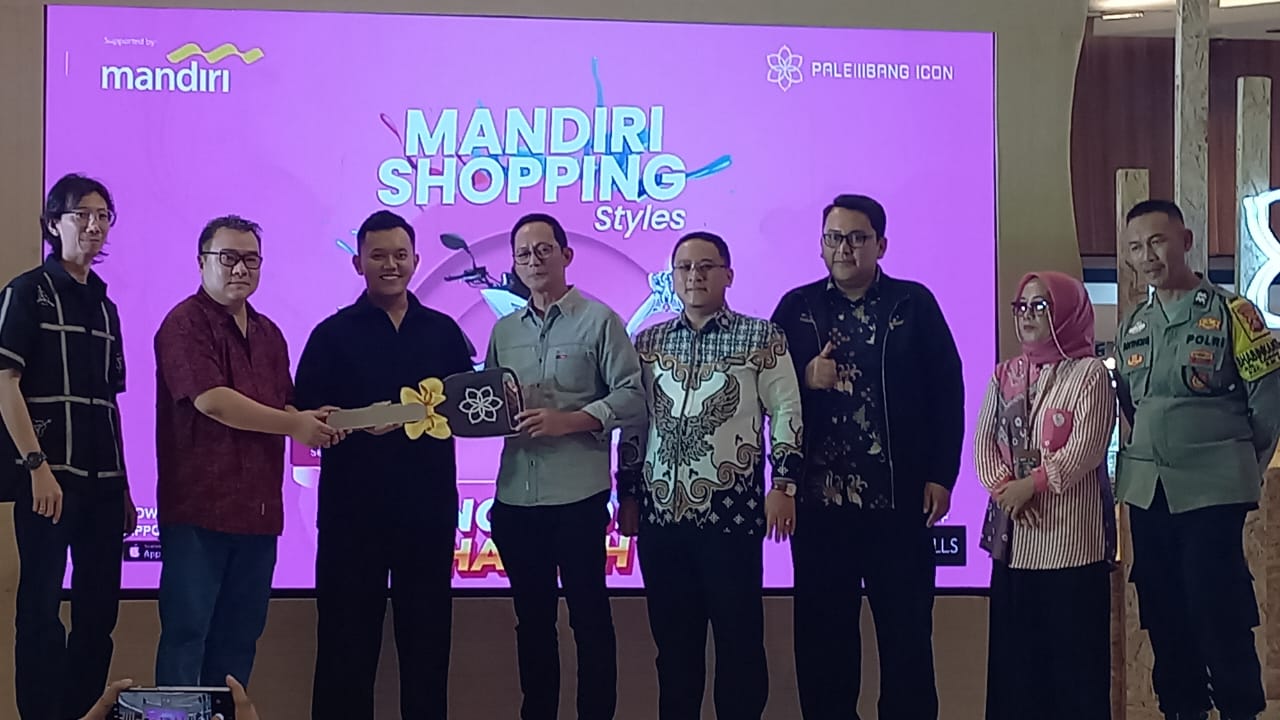 Mandiri Shopping Styles, Belanja di Palembang Icon, 2 Konsumen Raih Cincin Berlian dan Motor PCX