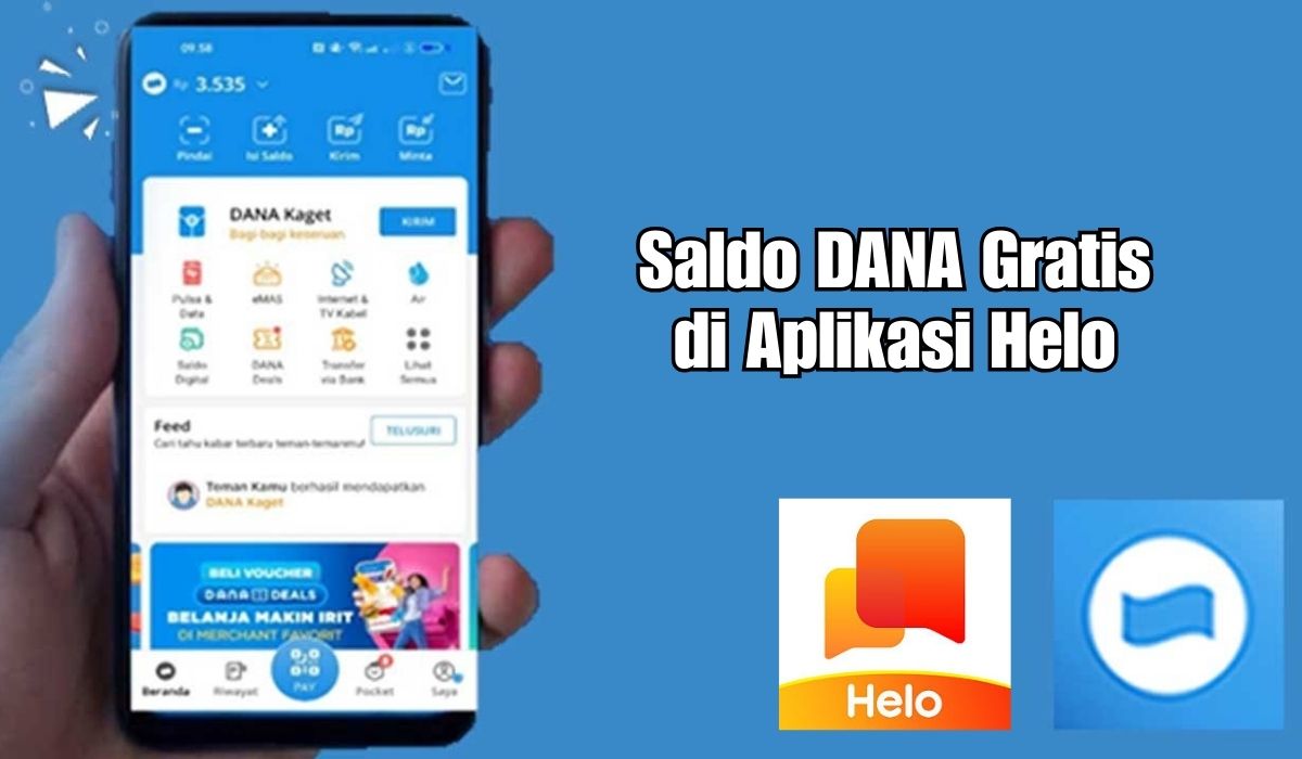 Selesaikan Misi di Helo, Saldo DANA Gratis Rp100.000 Cair Tiap Hari, Begini Caranya!