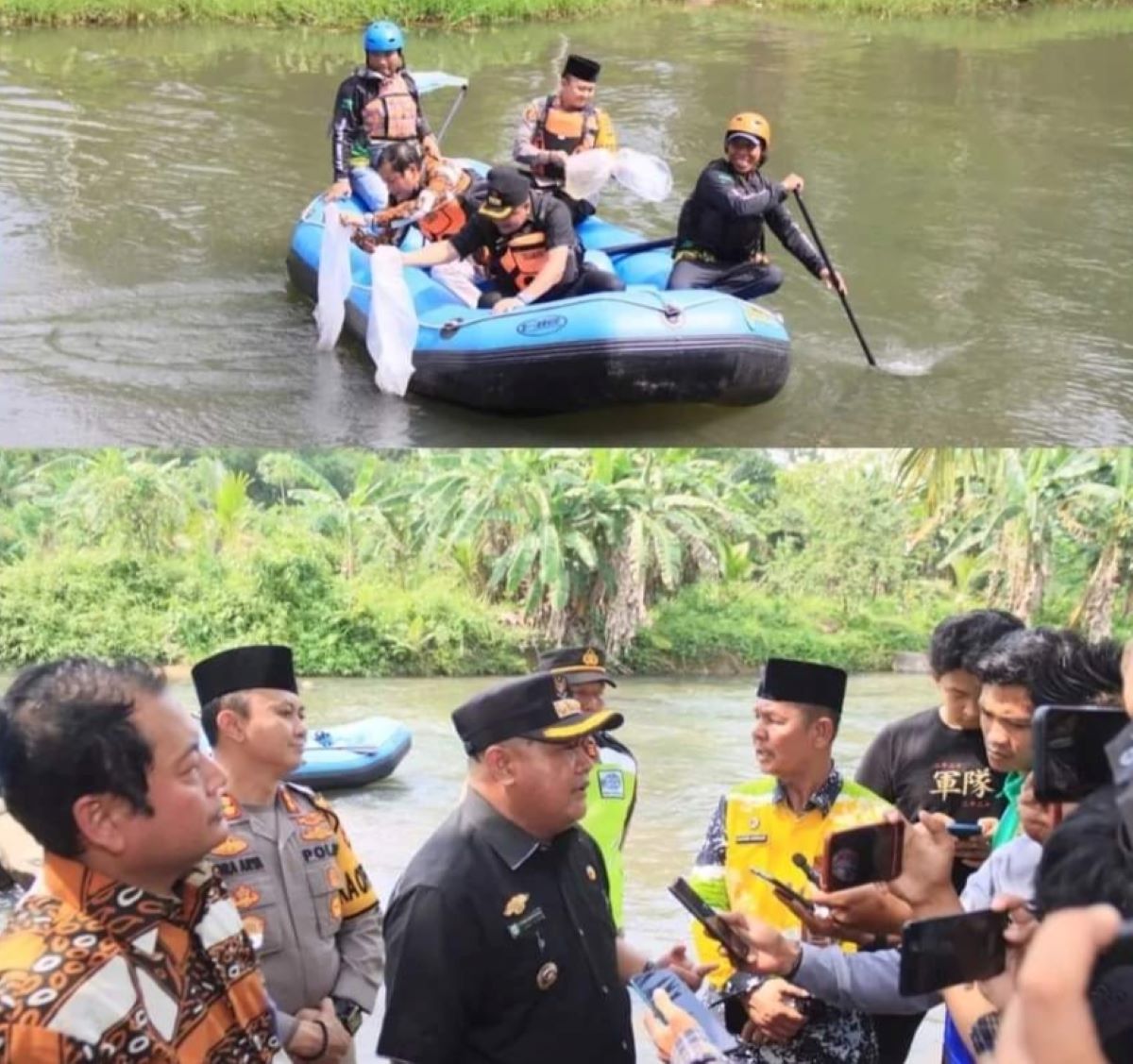 Pemkot Lubuklinggau Gagas Kawasan Kampung Budi Daya Ikan Sebaung dan Sebar 16 Ribu Ekor Bibit Jelawat 