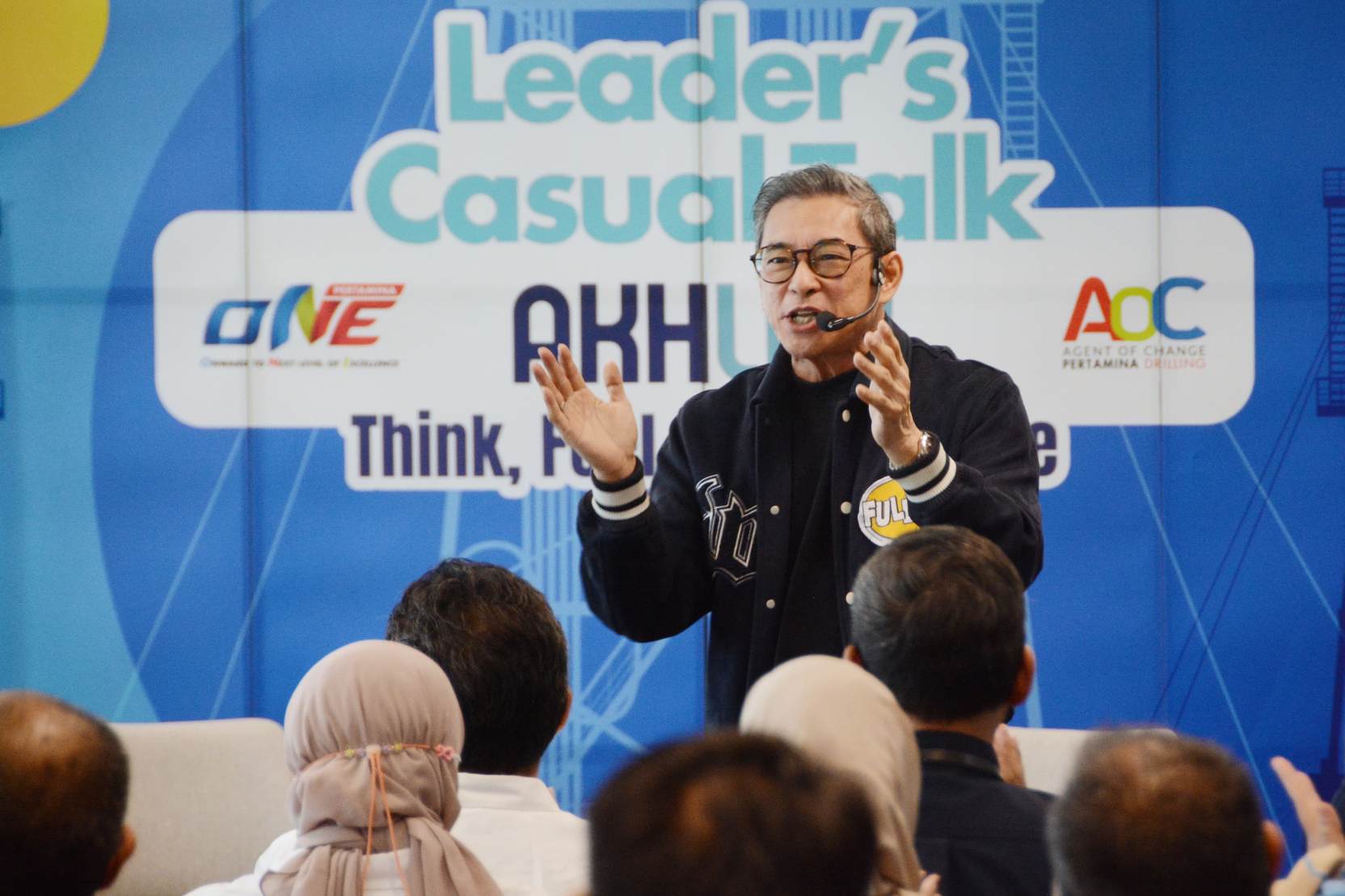 Hadirkan Motivator Kenamaan James Gwee, Pertamina Drilling Gelar Leader Casual Talk