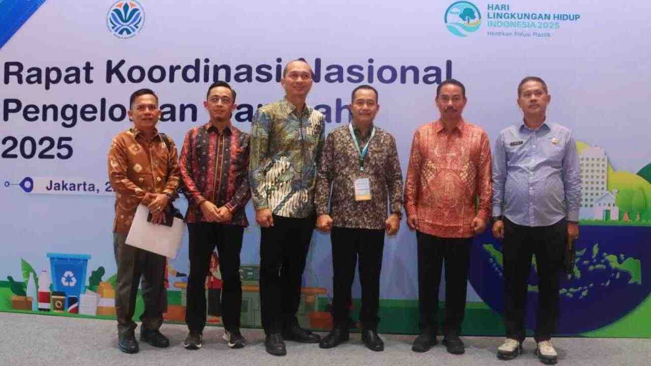 Hadiri Rakor Pengelolaan Sampah 2025 di Jakarta, Wabup Muba Tegaskan Ini
