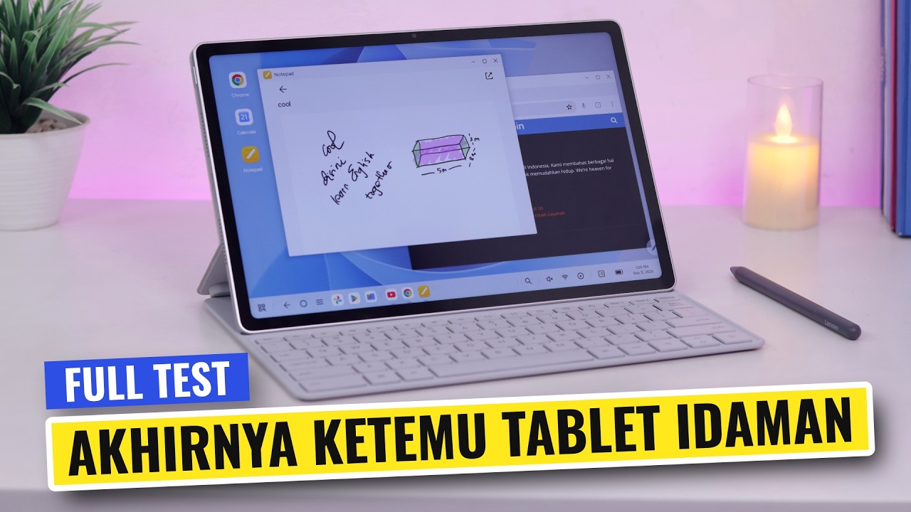 Tablet Produktif Harga Terjangkau: Lenovo Idea Tab Plus Review