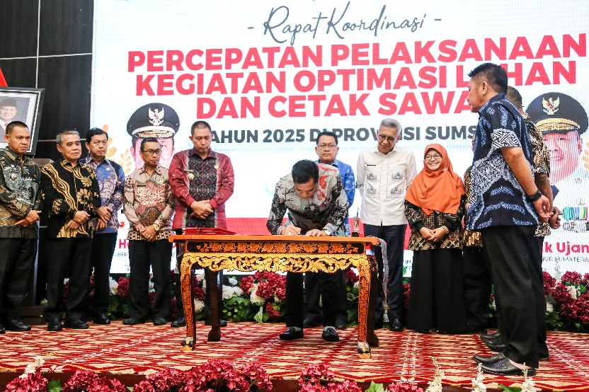 Pemkab Muba Siap Dukung Swasembada Pangan dengan Kontrak SID Tahun 2025